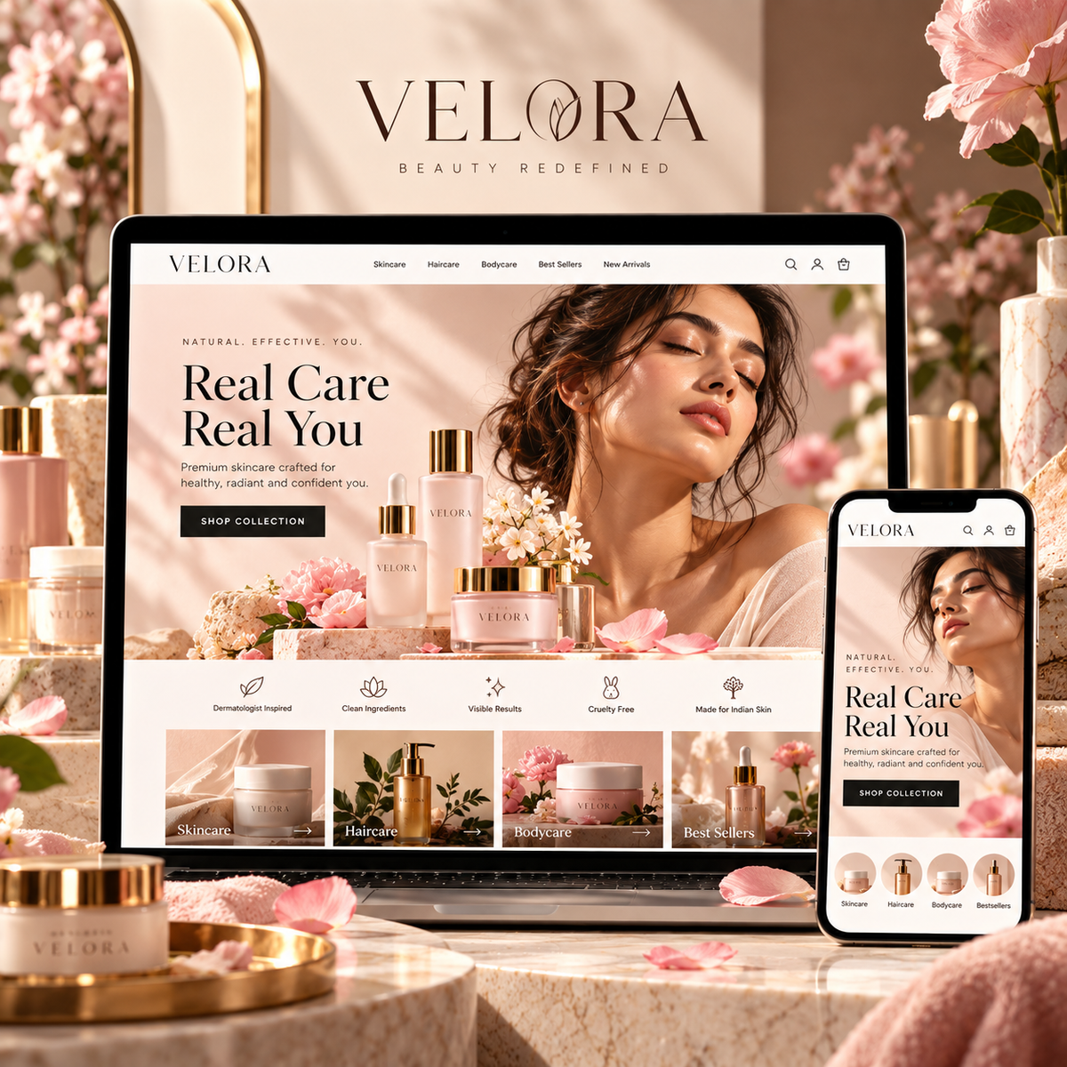 AUREN fashion ecommerce project