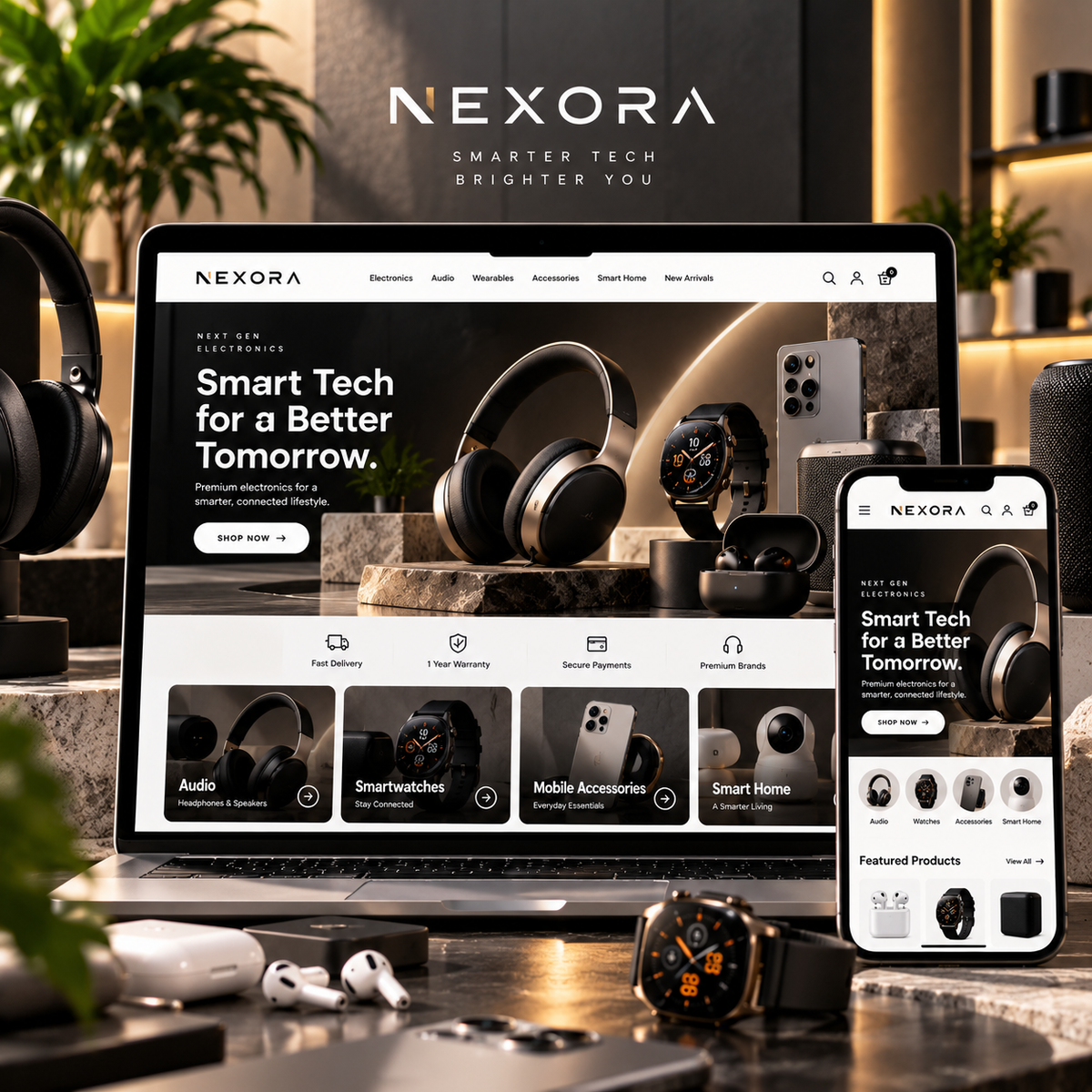 AUREN fashion ecommerce project