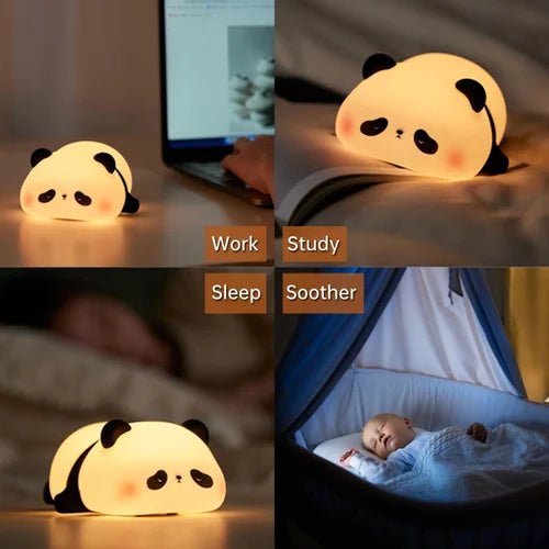 PandaGlow™ 7-Color Rechargeable Night Light
