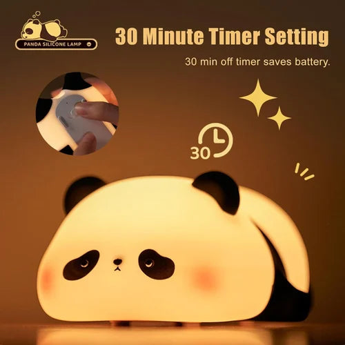 PandaGlow™ 7-Color Rechargeable Night Light