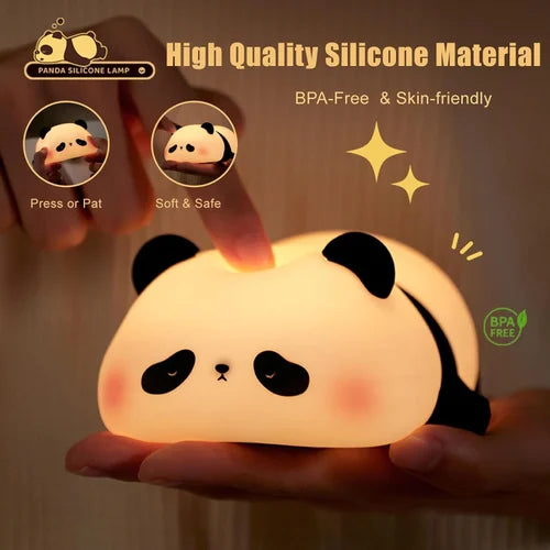 PandaGlow™ 7-Color Rechargeable Night Light