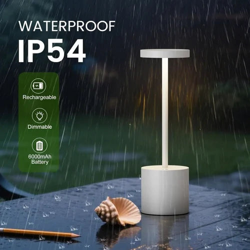 AuraGlow™ Rechargeable LED Table Lamp
