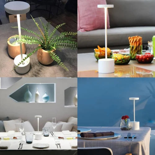 AuraGlow™ Rechargeable LED Table Lamp